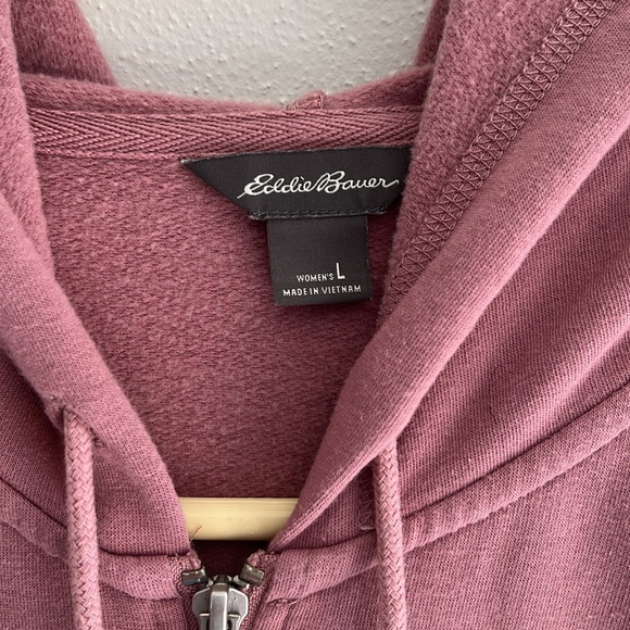 Eddie Bauer, women’s full zip hoodie, size large - Picture 2 of 4